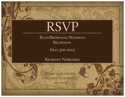 RSVP Online Card