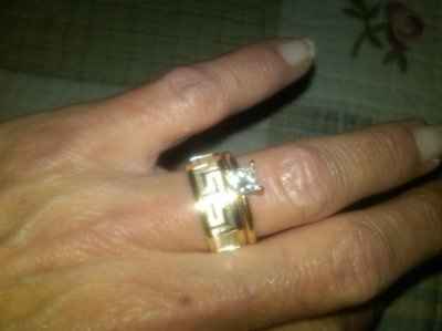 Show off your mismatched rings!