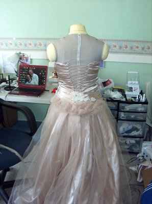 Okie dokie,  I think I figured out the back.  Woo Hoo!
