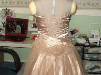 Okie dokie,  I think I figured out the back.  Woo Hoo!
