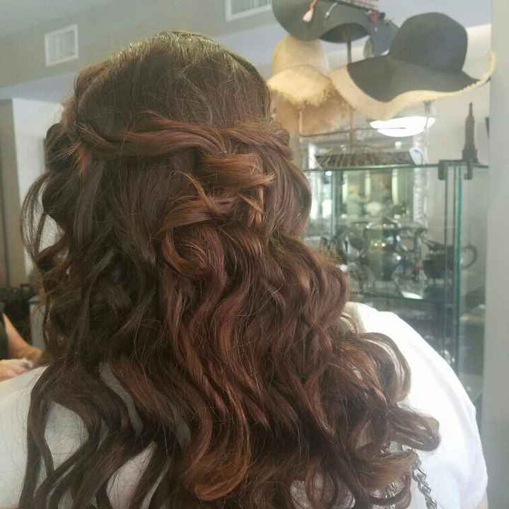 Make up and hair trial