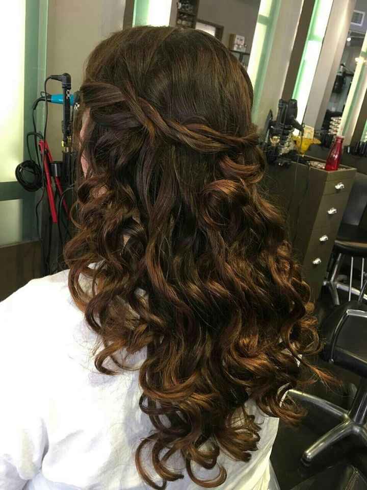 Make up and hair trial