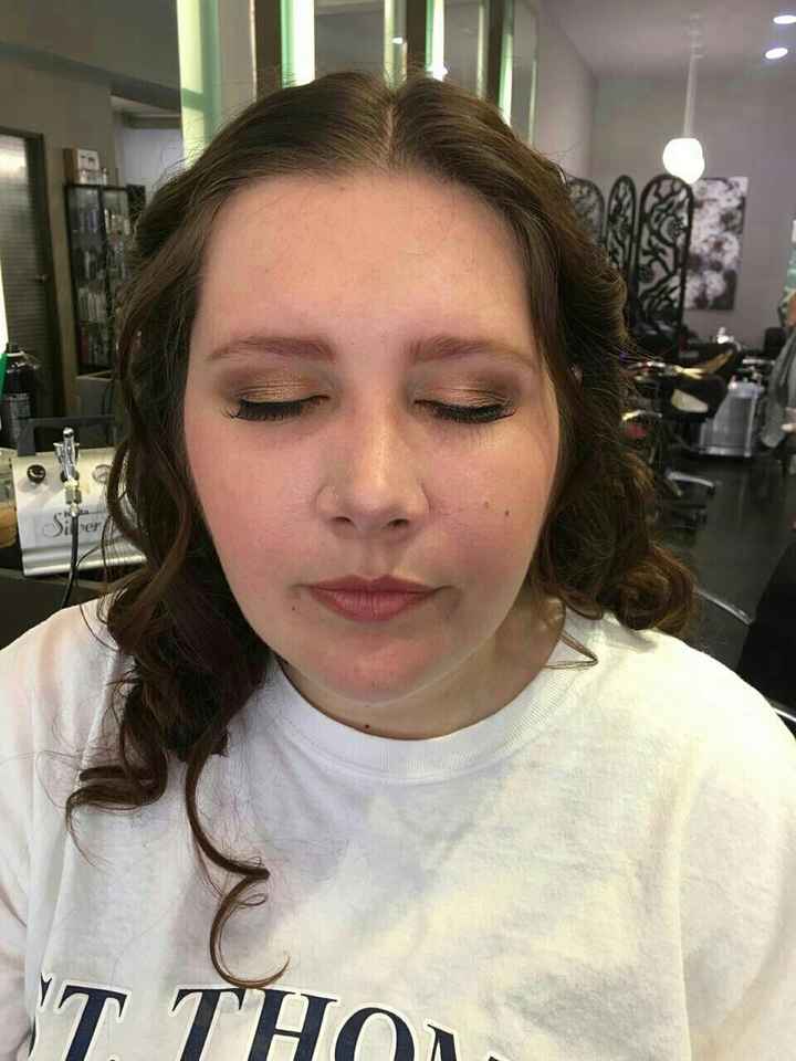 Make up and hair trial