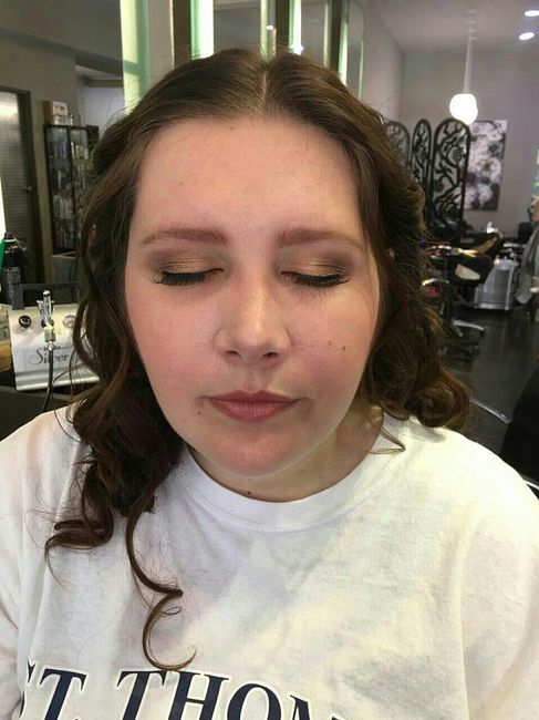 Make up and hair trial