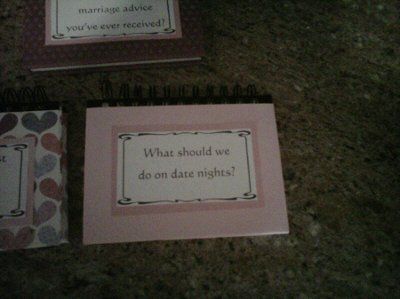 DIY guestbook and table numbers (pics)