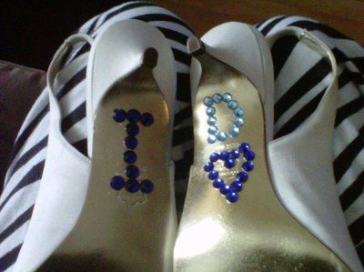 DIY shoe bling and programs (pics!)