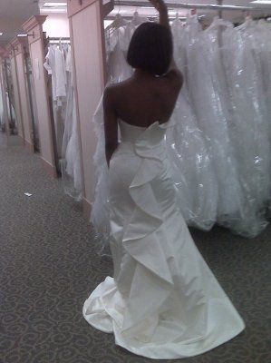 Calling all David's Bridal Brides... Let's see all the dresses and see who's dress twins! :D