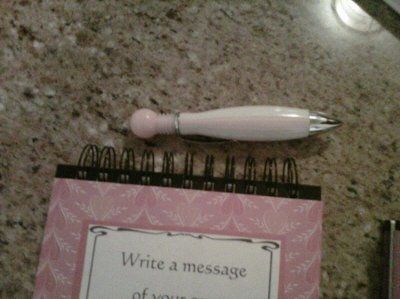 DIY guestbook and table numbers (pics)