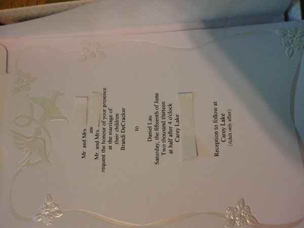 Wal-Mart Invitations