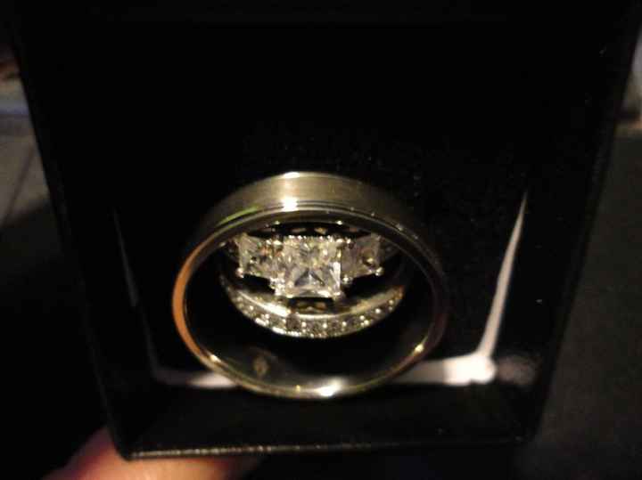 CZ engagement ring