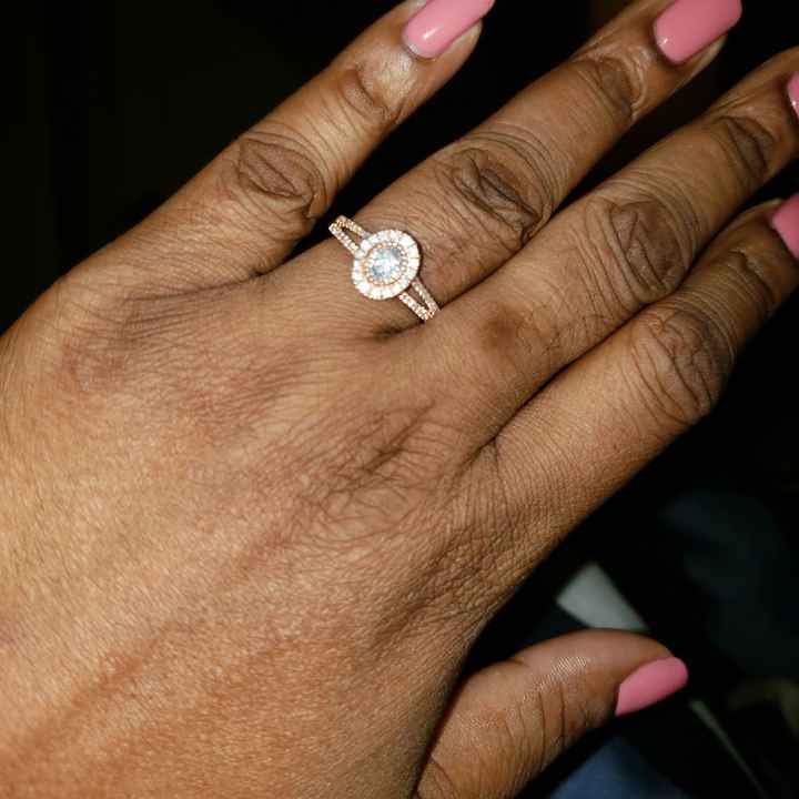 You said yes.. now let’s see those RINGS ✨💍💍💍✨ - 1