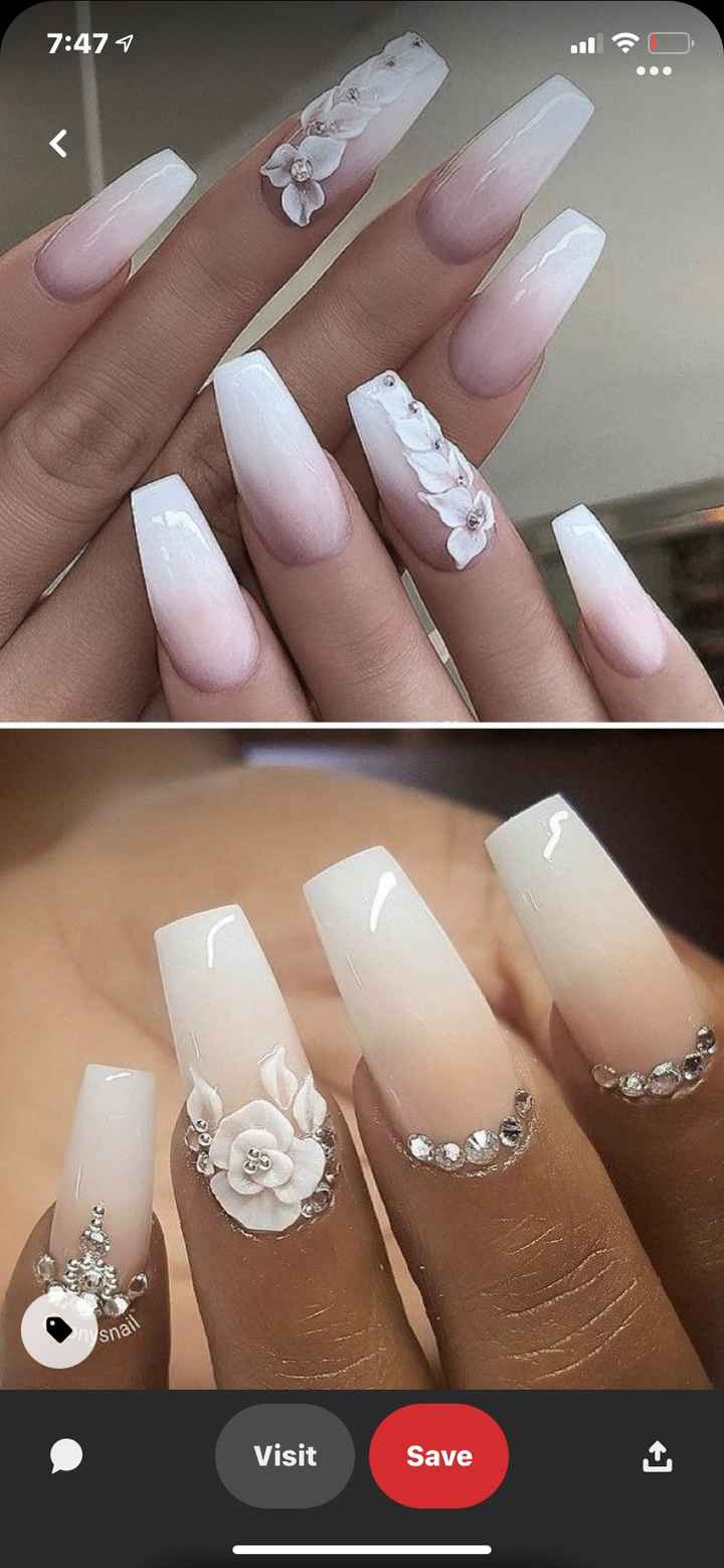 Ideas for Bridal Nails?? 4