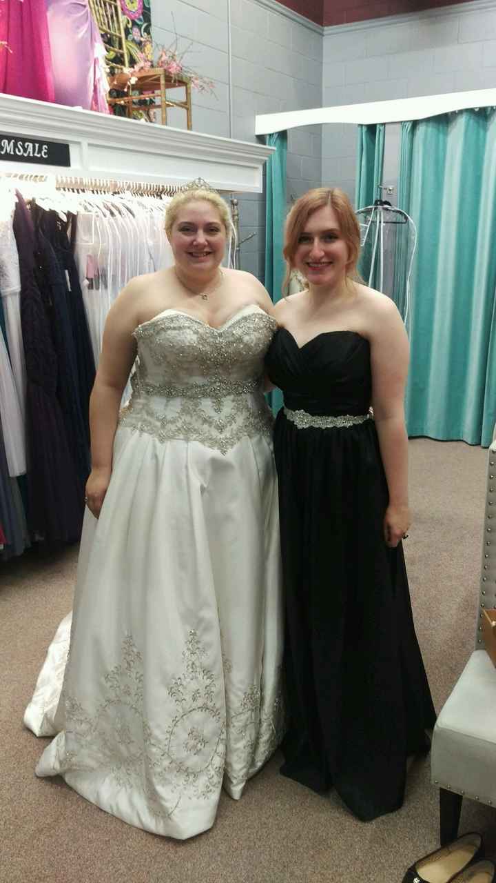 We finally decided on a Bridesmaid's Dress!