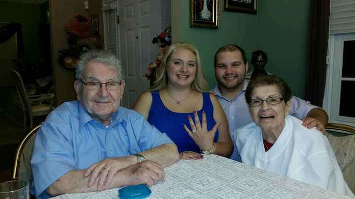 Today our guest list got smaller and our memorial table got a little bigger. :(