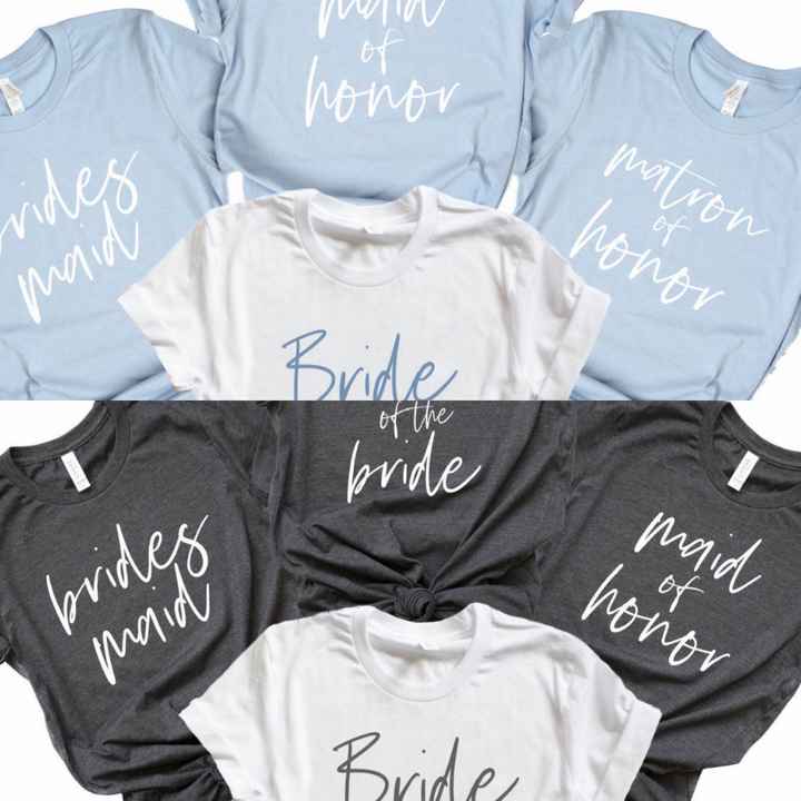 Bridal Party Shirts - 1