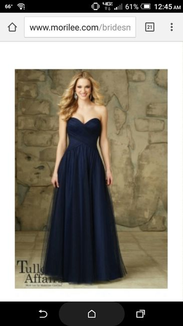 Help! With bridesmaid dresses