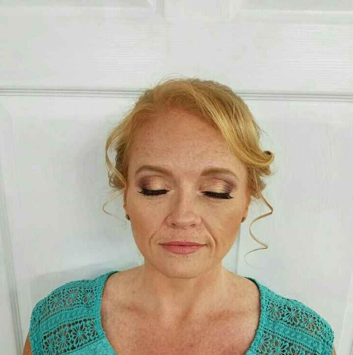 Hair and makeup trial - thoughts?