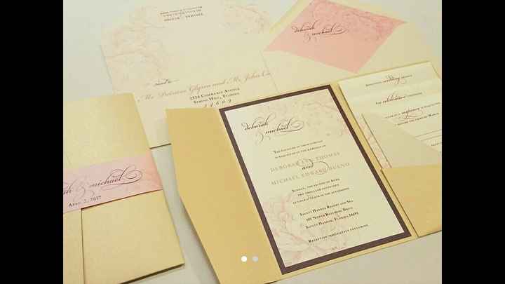 Show me your wedding invitations!