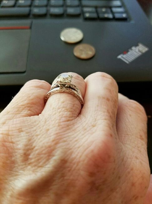Wedding band arrived! Opinions please?