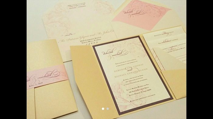 Wedding invites