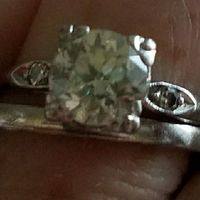 Diamond loose after engagement ring re-sized?