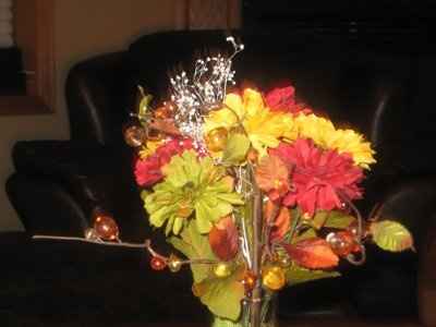 Pictures of my centerpieces...need your opinion :)