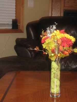 Pictures of my centerpieces...need your opinion :)