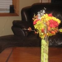 Pictures of my centerpieces...need your opinion :)