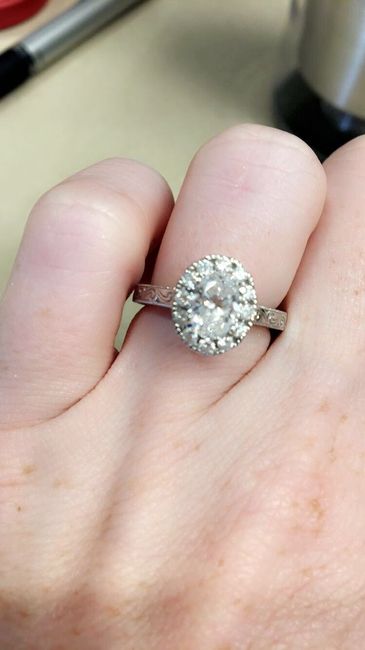 Let's see those beautiful rings lady's!