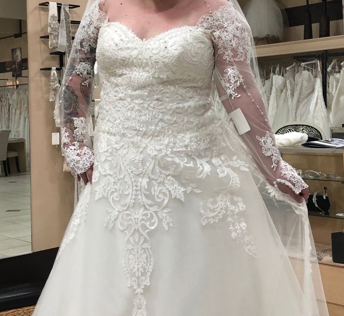 Fh’s idea of your wedding gown? 1