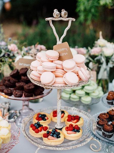 dessert bar