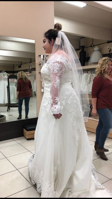Help! In between wedding dress sizes, do i size up or down? 1
