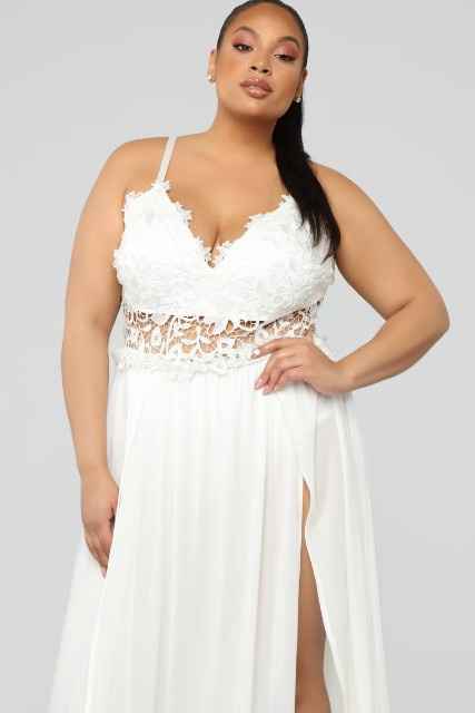engagement dress- from fashion nova's plus & curve section