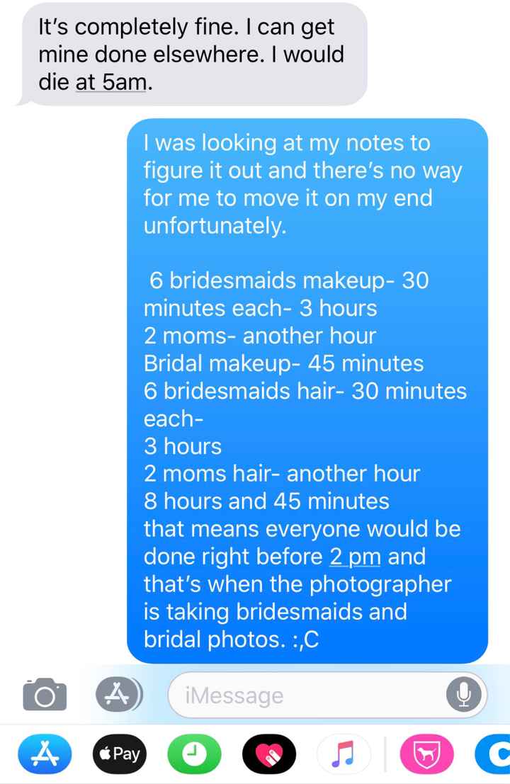 Stress / Bridesmaid rant - 1