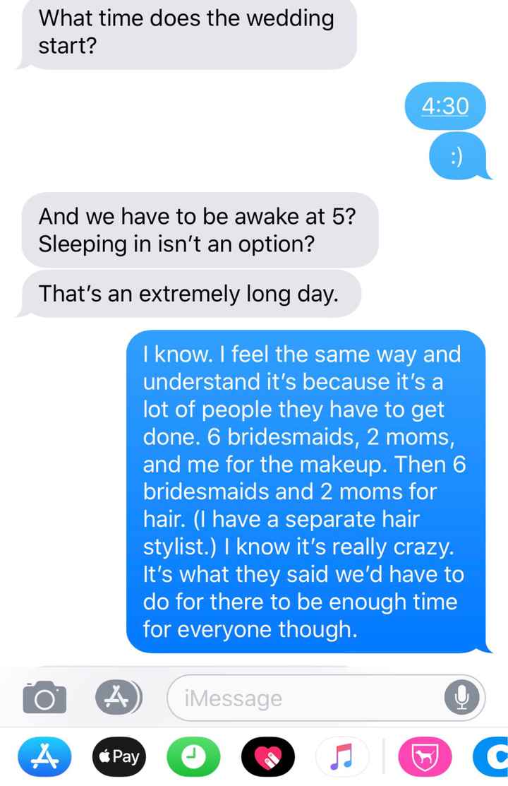 Stress / Bridesmaid rant - 2