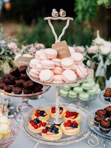 dessert bar
