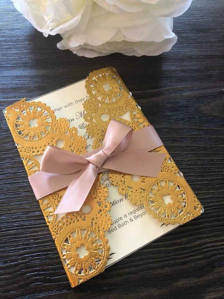 Our invitation sample :)