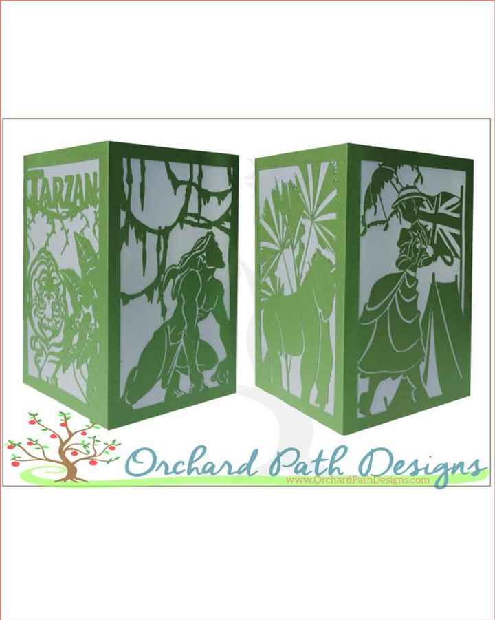 so we have 10 Disney themed tables and the etsy seller custom made paper lanterns for all ten tables