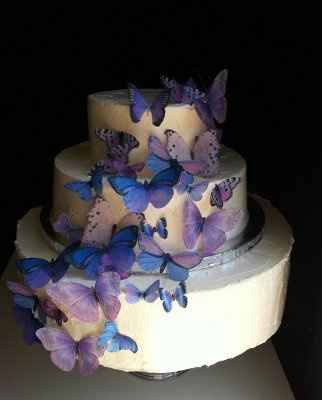 Butterfly cake toppers