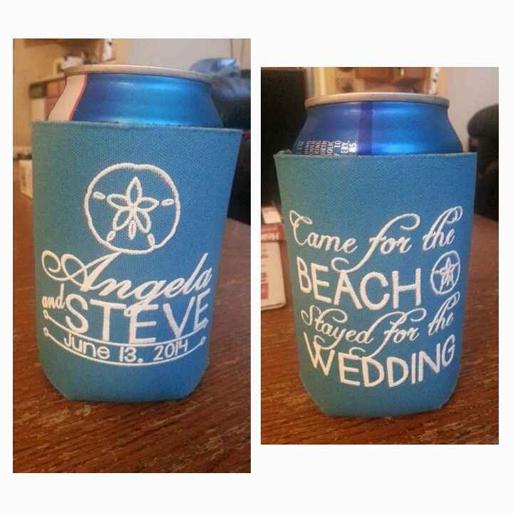 Totally Wedding Koozies??