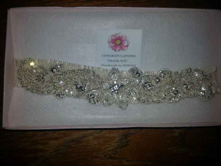 how much did you spend on a garter?