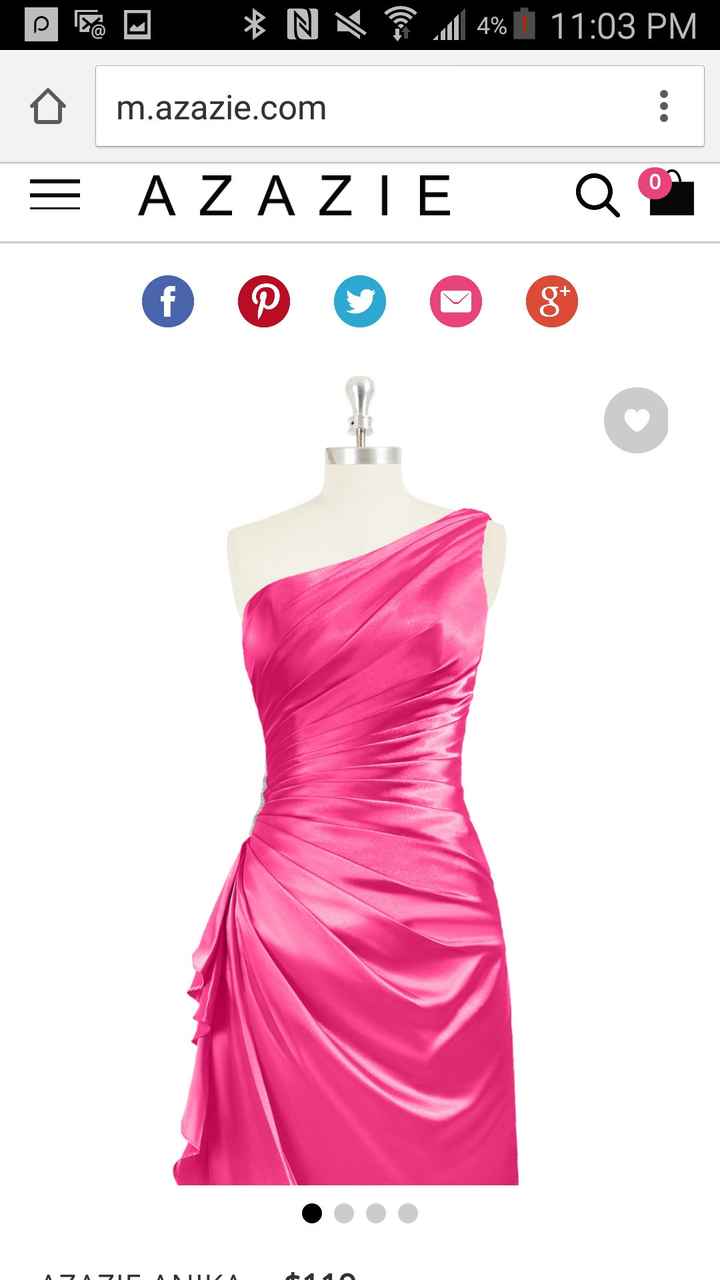 Say yes to the bridesmaids dress!