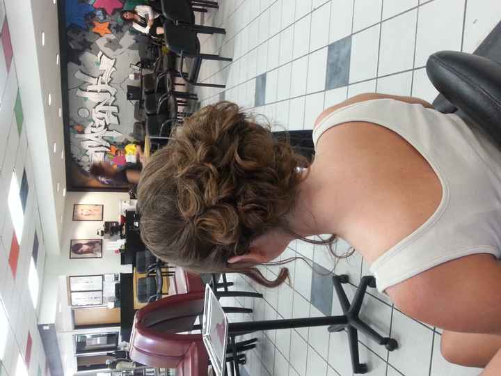 Hair and Makeup Trial....opinions please!