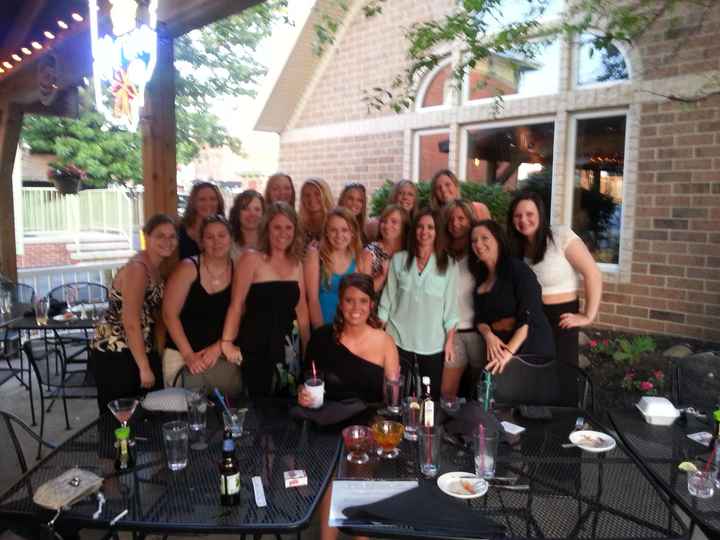 Been so busy...but wanted to share my bachelorette party from 2 weekends ago!