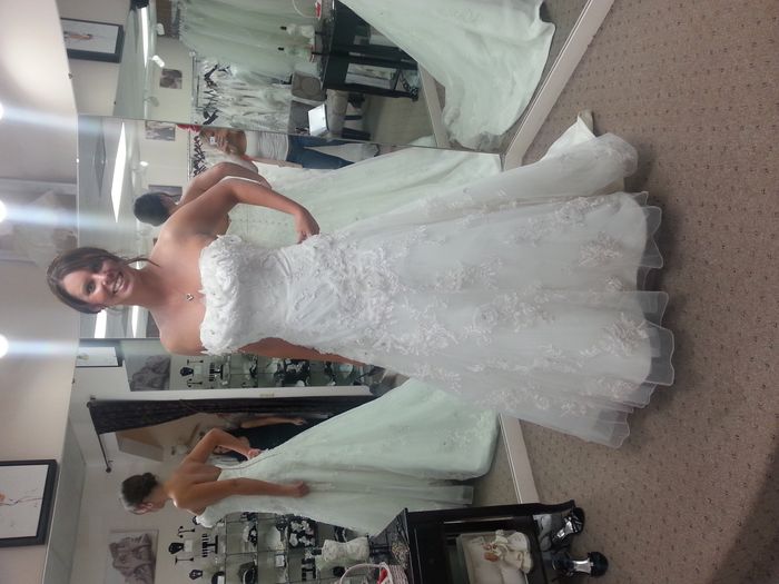 I got my dress!!! (with pics)