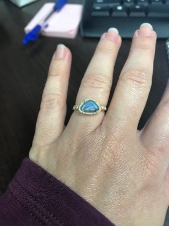 Who else has gemstones in their ring(s)?  Let's see them! 13