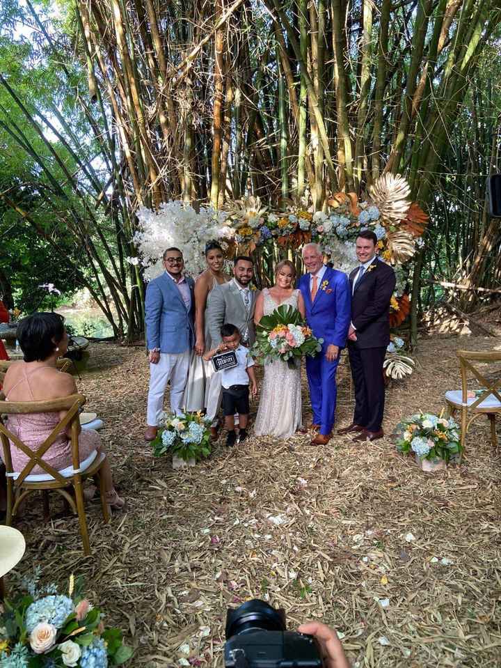 Who was surprised on their wedding decorations? - 4