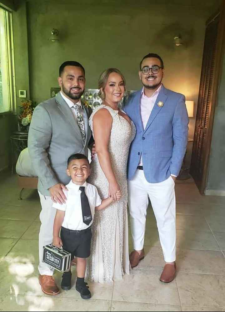 Who was surprised on their wedding decorations? - 5