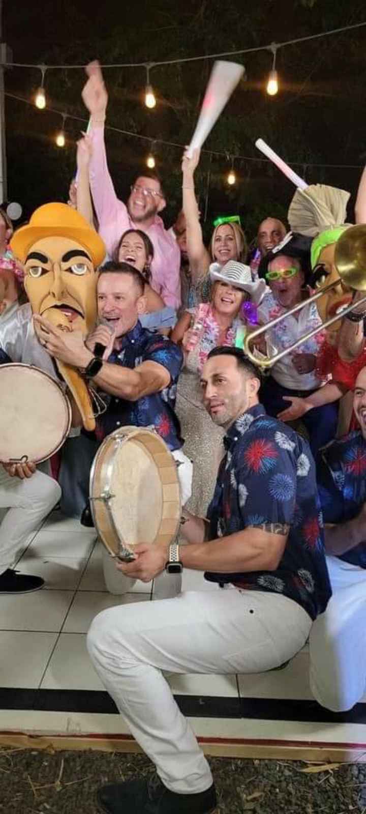 Who was surprised on their wedding decorations? - 6