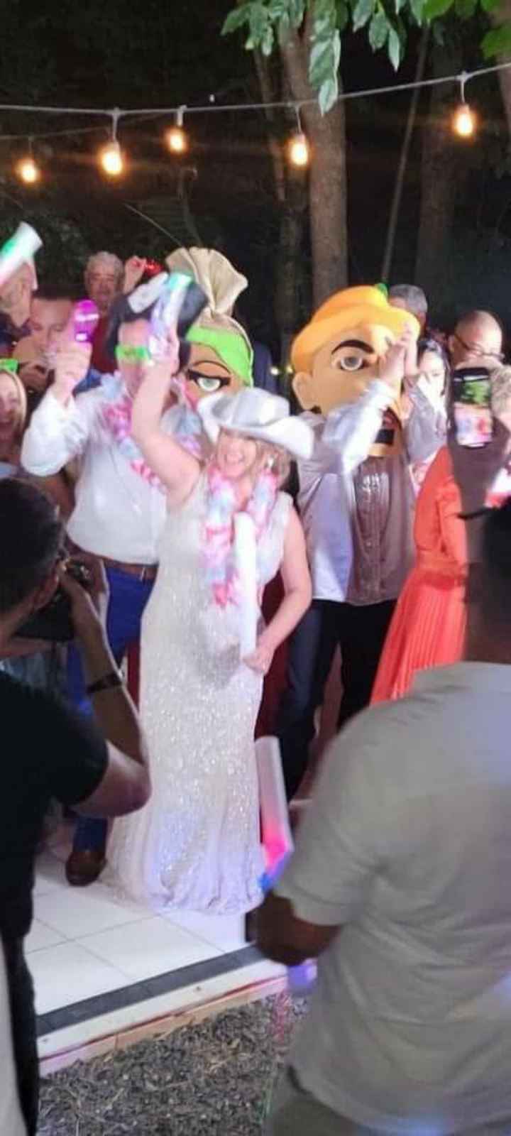 Who was surprised on their wedding decorations? - 7